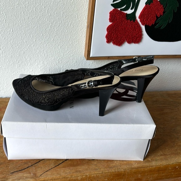 NWT Nine West 4inch Heel Slingbacks - Picture 1 of 2